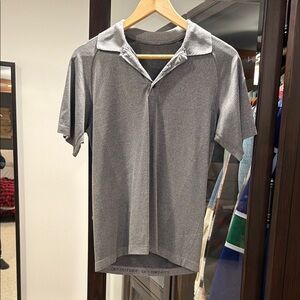 lululemon athletica Men's Polo Shirt in Gray